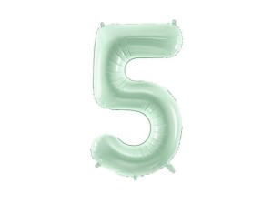 BALON FOLIOWY 5 ZIELONY 72CM