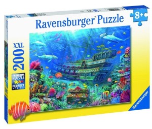 PUZZLE 200 ZATOPIONY STATEK XXL, RAVENSBURGER
