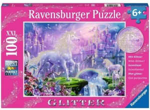PUZZLE 100 KRÓLESTWO JEDNOROŻCÓW, RAVENSBURGER