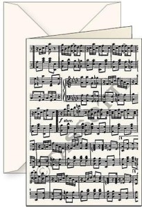 KARNET B6 + KOPERTA MUSIC