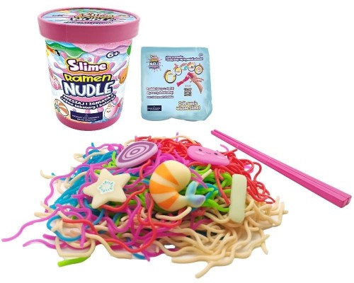 Slime Ramen Nudle kolorowy wir, EPEE