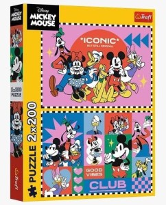 PUZZLE 2X200 CZAS Z PRZYJACIÓŁMI TREFL, TREFL
