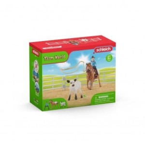 KOWBOJKI I ŁAPANIE NA LASSO, SCHLEICH