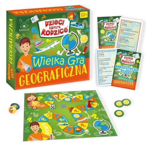 Dzieci kontra Rodzice. Wielka Gra Geograficzna