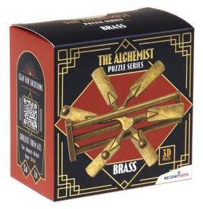 THE ALCHEMIST PUZZLES: BRASS ŁAMIGŁÓWKA RECENT TOY