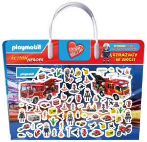 PLAYMOBIL ACTION HEROES. KOCHAM NAKLEJAĆ