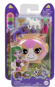 POLLY POCKET PET CONNECTS HORSE, MATTEL