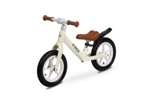 Rowerek biegowy Inter krem, Toyz