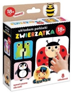 CZUCZU UKŁADAM POŁÓWKI ZWIERZĄTKA 18M+