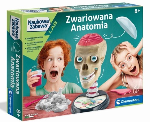 Naukowa zabawa. Zwariowana Anatomia, Clementoni