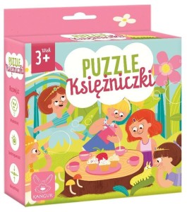 PUZZLE KSIĘŻNICZKI 3+, KANGUR