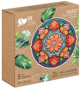 PUZZLE DREWNIANE 150 MANDALA NADZIEI ALEX