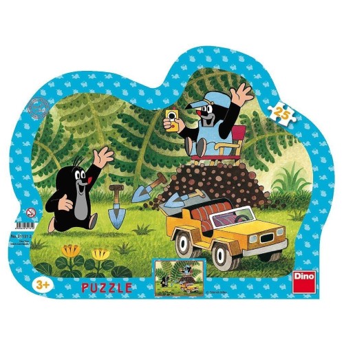 Puzzle 25 Krecik, Dino Toys