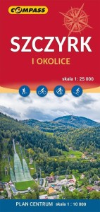 MAPA - SZCZYRK I OKOLICE 1:25 000, PRACA ZBIOROWA