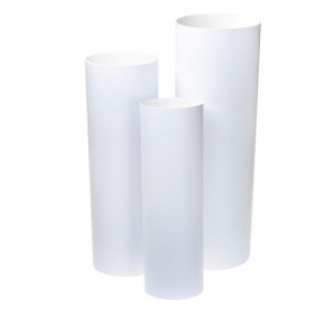 PUDEŁKO FLOWER BOX 3SZT WEDDING CYLINDER ROZETTE