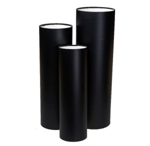 PUDEŁKO FLOWER BOX 3SZT WEDDING CYLINDER ROZETTE