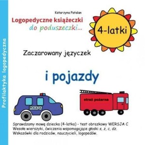 ZACZAROWANY JĘZYCZEK I POJAZDY 4 LATKI