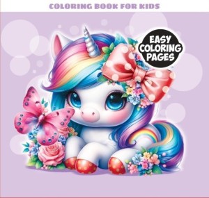 KOLOROWANKA 120X120 JEDNOROŻEC