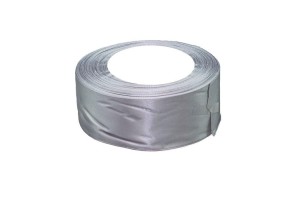 WSTĄŻKA SATYNOWA SREBRNA 50MMX32M