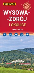 MAPA - WYSOWA-ZDRÓJ I OKOLICE 1:35 000