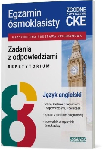 Egzamin ósmoklasisty SP 8 J. ang. Repetytorium