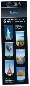 ZAKŁADKI MAGNETYCZNE TRAVEL 6 SZTUK, IF