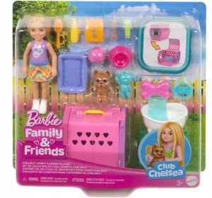BARBIE CHELSEA TRANSPORTER DLA PIESKA, MATTEL