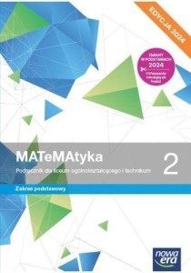Matematyka 2 Nowa Era ZP, wyd. 2024, PODRĘCZNIK używany kat. A 