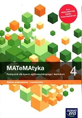 Matematyka 4 Nowa Era ZPR, PODRĘCZNIK używany kat. A