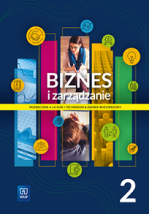 Biznes i zarządzanie 2 Wsip ZPR, PODRĘCZNIK używany kat. A 