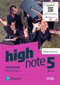 High Note 5 , Pearson, PODRĘCZNIK używany kat. A 