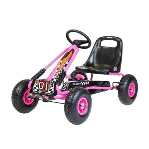 Gokart na pedały Razor różowy, Baby Mix