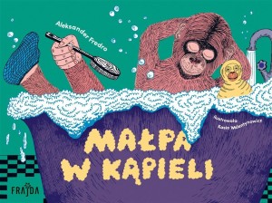 MAŁPA W KĄPIELI