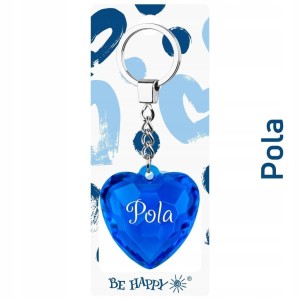 BRELOK SERCE POLA, BE-HAPPY GIFTS