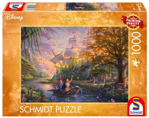 Puzzle PQ 1000 Pocahontas (Disney) G3, Schmidt