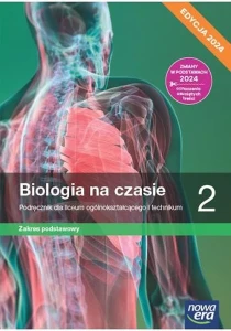 Biologia na czasie 2 ZP Nowa Era,  wyd.2024, PODRĘCZNIK używany kat. A 