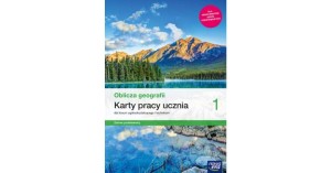 Geografia/ Oblicza geografii 1 ZP Nowa era, KARTY PRACY używany kat. A 