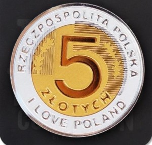 MAGNES I LOVE POLAND POLSKA ILP-MAG-B-PL-44