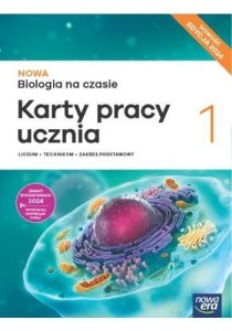 Nowa Biologia na czasie 1 ZP Nowa era, wyd. 2024, ĆWICZENIA używane kat. A