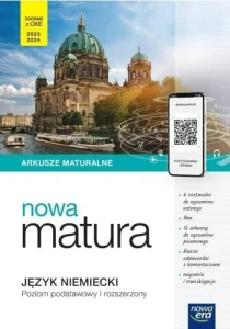 Nowa Teraz matura Język niemiecki Arkusze ZPiR Nowa era PODRĘCZNIK używany kat. A