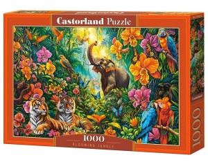 PUZZLE 1000 BLOOMING JUNGLE CASTOR, CASTORLAND