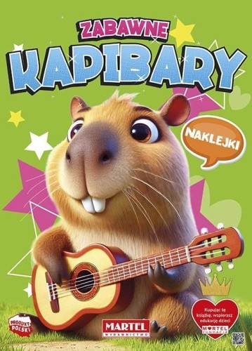 Zabawne kapibary z naklejkami, Katarzyna Salamon