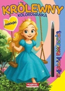 KOLOROWANKA Z KREDKĄ KRÓLEWNY, PRACA ZBIOROWA