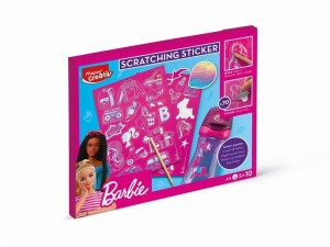 CREATIV NAKLEJKI DO WYDRAPYWANIA BARBIE MAPED