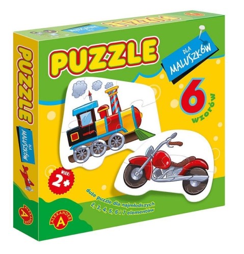 Puzzle dla maluszków - lokomotywa ALEX, Alexander