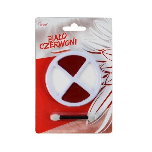 FARBY DO TWARZY BIAŁO-CZERWONI