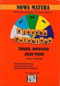 NOWA MATURA Z JĘZYKA POLSKIEGO ZP I ZR