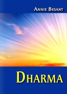 DHARMA, BESANT ANNIE