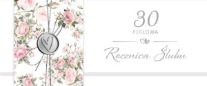 KARNET ROCZNICA ŚLUBU 30