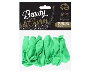 BALONY PASTELOWE B&C MIĘTOWE 13CM 20SZT